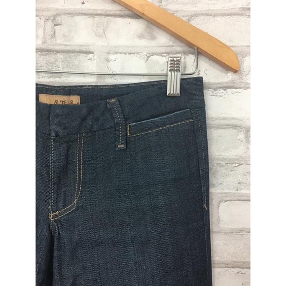 See Thru Soul wide leg blue jeans size 25 - Picture 4 of 9